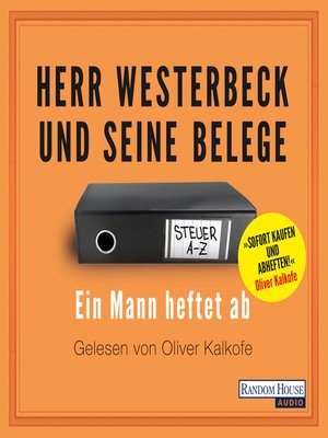 cover image of Herr Westerbeck und seine Belege